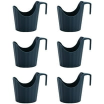 6 Pcs Insulated Cup Holder Portable Anti-scalding Desktop Disposable Coffee Cups Tumblers Business Milk Sleeves Office