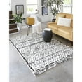 thumbnail image 4 of Contemporary Zaire Collection Area Rug Ivory - 7' Round, 4 of 5