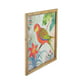 Raz 14" Rouge et Vert Oiseau d'Amour Décoratif en Bois Imprimé Wall Art – image 2 sur 3