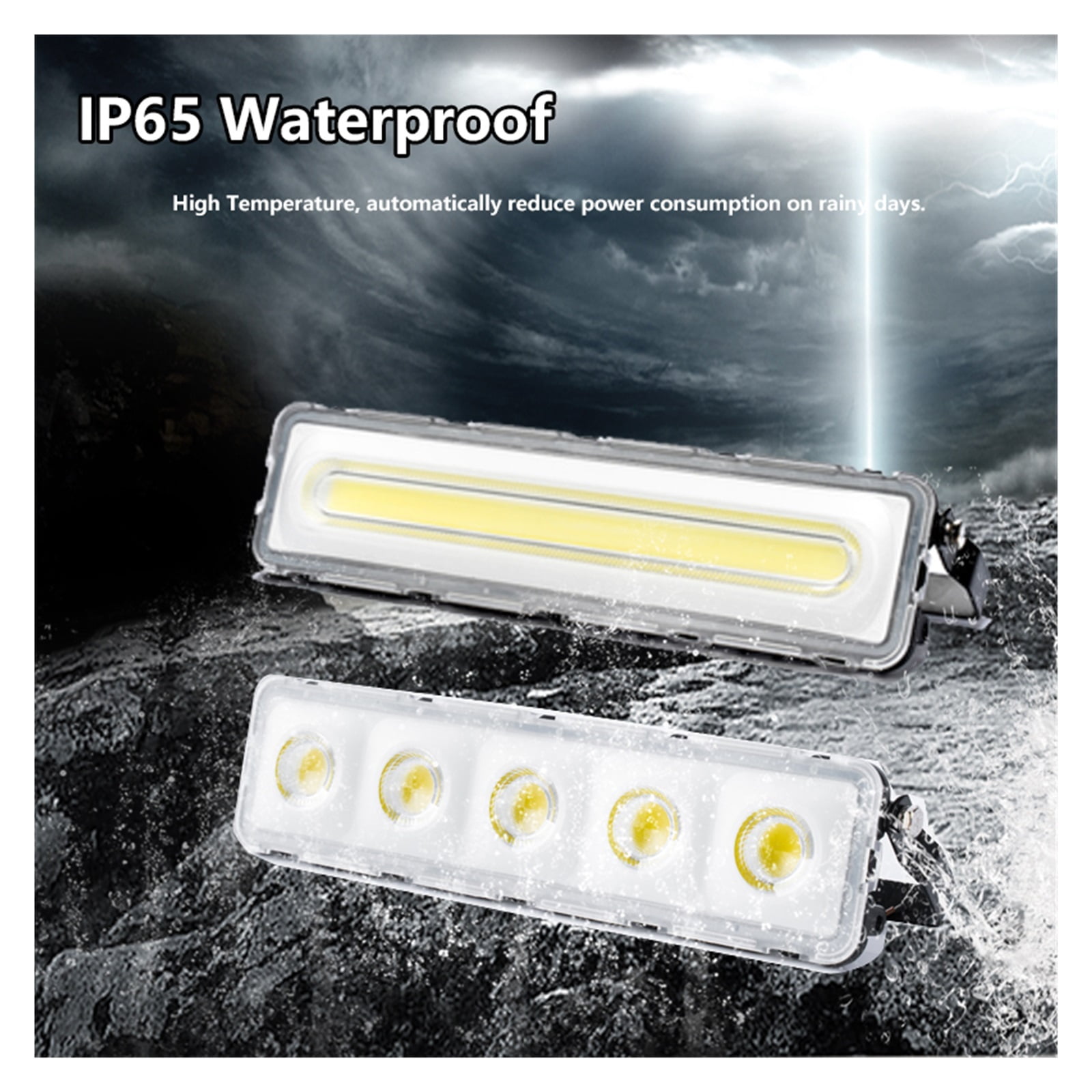 LED Flood Light 50W Outdoor Lamp Waterproof IP65 Spotlight Wall Lamp Doorway Garage Street Lights - Wide Angle Beam