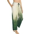 thumbnail image 3 of Kdxio Women's Comfy Stretch Fog ForestPrint Drawstring Pajama Pants-XX-Large, 3 of 9