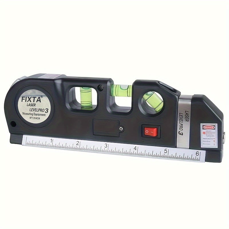 Fanruina Multipurpose Laser Leveling Tool Kit Standard Cross Line Laser and Beam Leveling Device