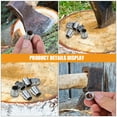 thumbnail image 7 of Masteelf 6pcs Iron Wedge For Hammer 13mm Hammer Handle Splitting Wedge Axe Handle Iron Wedge Iron Axe Wedge Axe Installation Supplies, 7 of 7