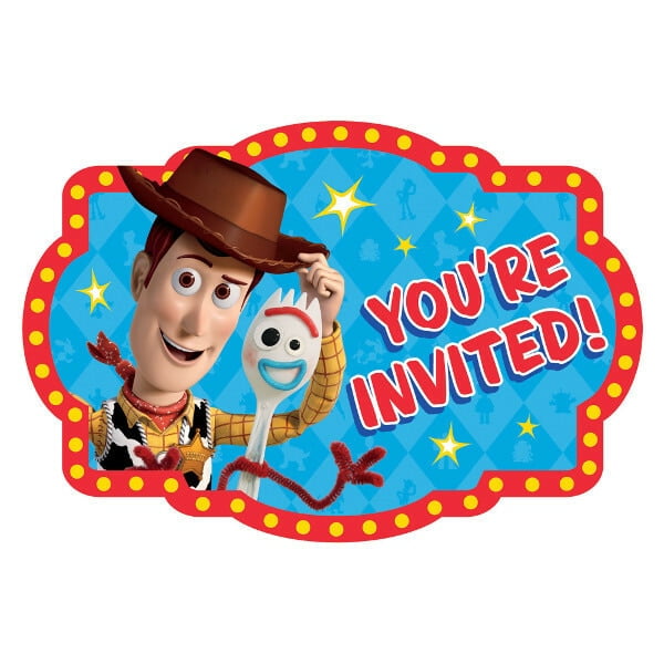 Toy Story Invitation-Toy Story Invite-Disney Pixar Toy Story Invitation-Toy Story Birthday Party-Woody-Buzz-Toy Story Party-Personalized