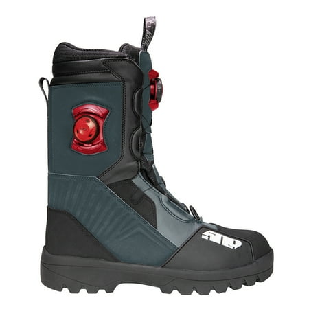 

509 Mens Raid Double BOA H4 Snowmobile Boots 5Tech Waterproof Snocross Sharkskin - 7 F06000101-007-204