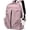 Pink, variant on Backpack for School Work Travel, Casual Lightweight Daypack for Men and Women, Multi Pocket Commuter Backpack with Front Zipper Pocket, Side Pockets and Top Handle
