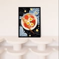 thumbnail image 4 of Noodles And Doodles Ramen Food Kitchen Artwork Framed Wall Art Print A4, 4 of 5