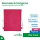 thumbnail image 2 of Pack de 10 Morrales | Bolsas Ecológicos de Non Woven con Cordón | Mochila para Gimnasio, Escuela y Viajes | Bolsa Deportiva | Medidas 33 x 41 cm | Ligeros y Resistentes | UNDA, 2 of 6