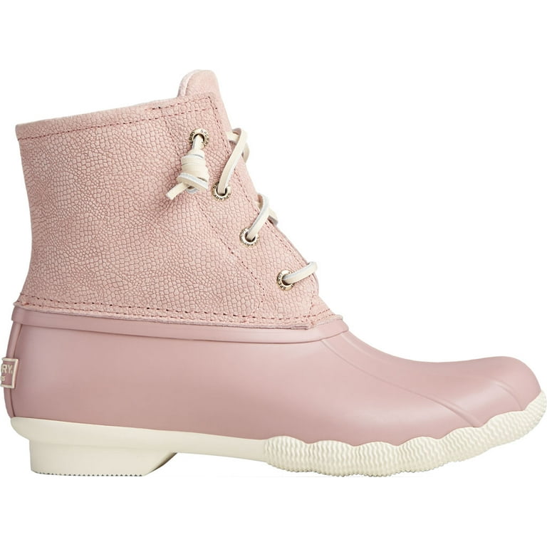 Blush sperry cheap duck boots