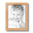 thumbnail image 2 of ArtToFrames 7" x 9" Red Oak Wood Picture Frame, 7x9 inch Brown Wood Poster Frame (WOM-4878), 2 of 7
