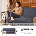 thumbnail image 6 of Subrtex Quilted Reversible Sofa Couch Slipcover Anti-Slip Furniture Protector Sofa Covers for Pets and Kids with Elastic Straps, 6 of 6