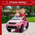 thumbnail image 3 of 12V Kids Ride On Toys Electric Car with Remote Control, Dual Drive Battery Powered Vehicle with Music, Lights, and Safety Belt for Boys and Girls, 3 of 6