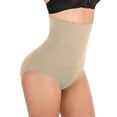 thumbnail image 3 of DODOING Seamless High Waist Lingerie Shapewear Tummy Control Slimming Bodysuit Waist Cincher Shapewear Briefs For Women, 3 of 8