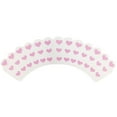 thumbnail image 3 of Wrapables® Standard Size Hearts Cupcake Wrappers (Set of 20), Pink, 3 of 4