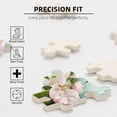 thumbnail image 5 of Sikiie Flowers And Turquoise Wooden Puzzle, Jigsaw Puzzles, Jigsaw Puzzles 1000 Pieces, Custom Jigsaw Puzzle for Adults (29.5×19.7in, Horizontal), 5 of 9