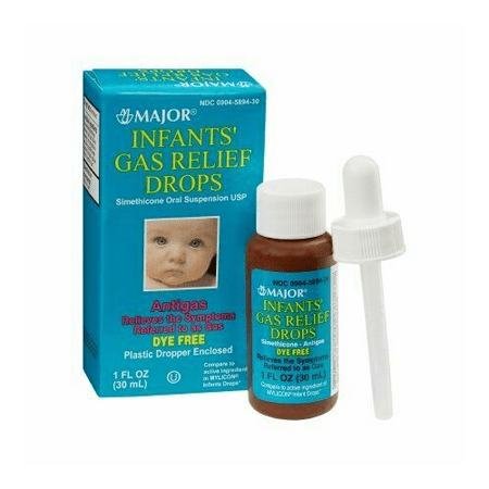 Major Infant's Dye-Free Gas Relief Drops, 1 Fl. Oz.