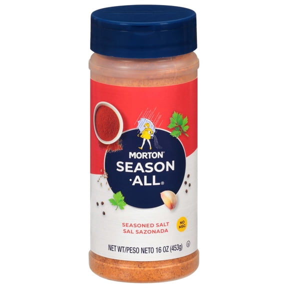 Pack Of 3 Morton Season-All Seasoned Salt, 16 oz (Package May Vary)