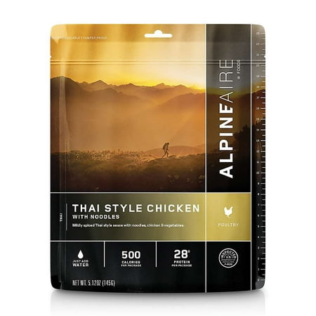 AlpineAire Thai Style Chicken with Noodles (Best Thai Noodle Dish)