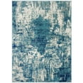 thumbnail image 4 of Luxe Weavers Victoria Collection 9086 Light Blue 4x5 Abstract Area Rug, 4 of 6