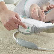 Ingenuity Soothing Baby Bouncer Vibrating Infant Seat & Music Gray Unisex Ages 0-6 Months