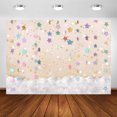 thumbnail image 1 of Photography Background Baby Shower Twinkle Twinkle Little Star Backdrops Newborn Birthday Star Sky Cloud Photo Studio Backdrop, 1 of 6