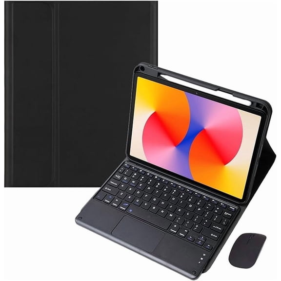 Ultra-Thin Magnetic Keyboard Case with Stylus Slot & Touchpad for Redmi Pad Pro 12.1-Inch 2024
