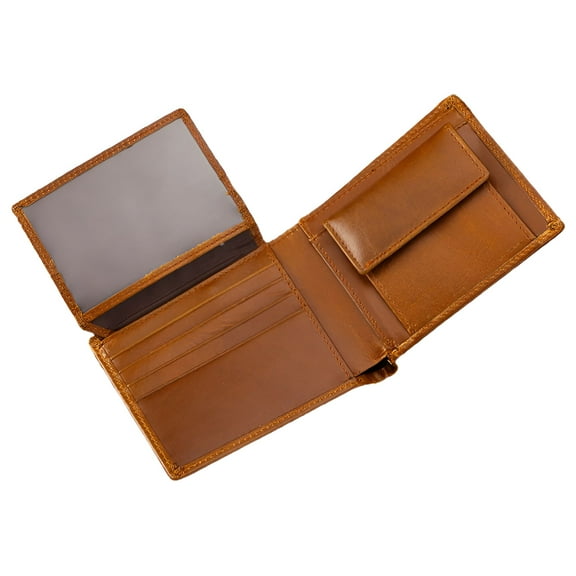 GASTROPOD Minimalist Wallet Rfid Blocking Anti-Theft Bi-Fold Multiple Slots Vintage Credit Card Holder Faux Leather Men Business Front Pocket Wallet Shopping Use