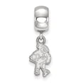 thumbnail image 2 of 925 Sterling Silver Rh-plated LogoArt Iowa State University Small Dangle Bead; for Adults and Teens; for Women and Men, 2 of 3
