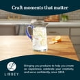thumbnail image 4 of Libbey Cabos Glass Water Pitcher, 90 Oz Handcrafted Drink Pitchers with Spout and Blue Handle, Artisan-Inspired Glass Water Jar for Tables, Kitchen, 4 of 4