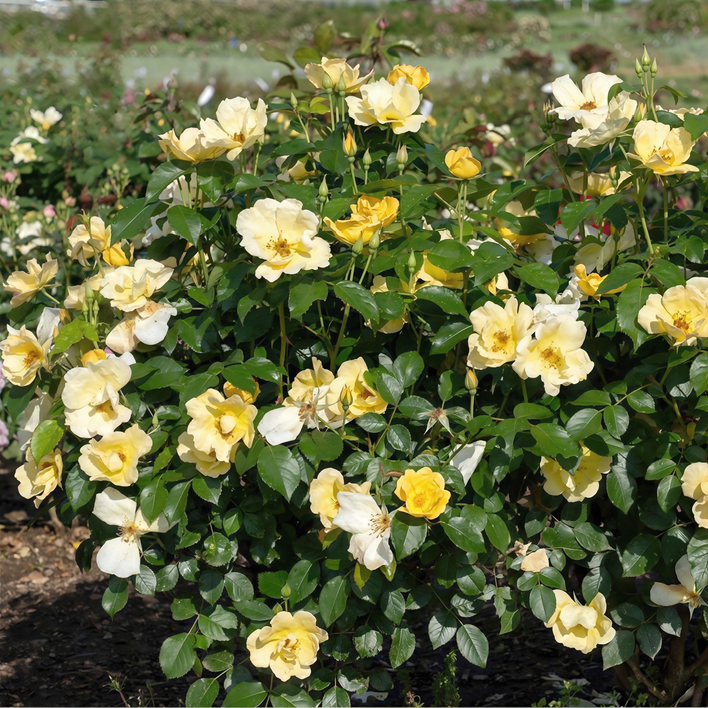 National Plant Network 3 gal. Knock Out Rose Easy Bee-zy