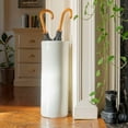 thumbnail image 7 of Red Lantern 24" White Porcelain Umbrella Stand, 7 of 7
