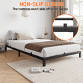 thumbnail image 5 of CazToi 6" Twin Heavy Duty Metal Platform Bed Frame with Under Bed Storage No Box Spring Needed, 5 of 7