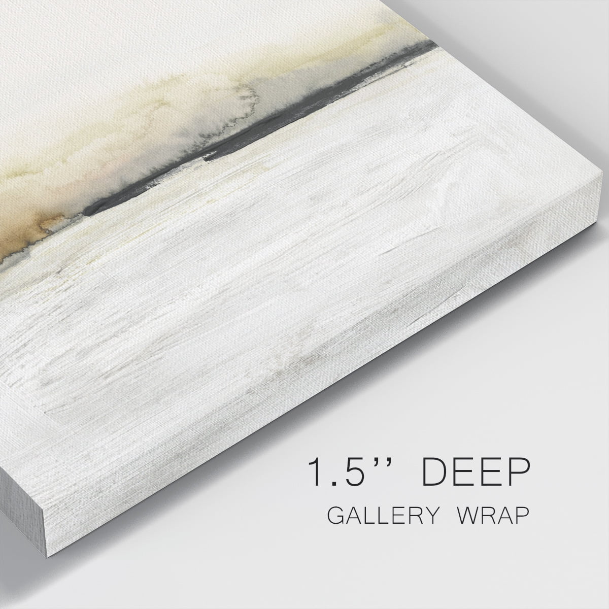 Wexford Home Floating Cinder II-Premium Gallery Wrapped Canvas, 16" x 16" - Ready to Hang