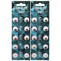 LOOPACELL AG1 LR621 364 Alkaline Watch Batteries X 20