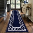 thumbnail image 4 of Yamaziot 2'x10' Runner Rug Washable Kitchen Floor Runners for Long Hallway Non Skid Entryway Mat Low Profile Indoor Doormat for Laundry Room, 4 of 9