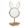 thumbnail image 1 of kurtrusly Jewelry Storage Rack Large Capacity Multifunctional Display Stand Delicate Decoration Organizer Household Living Room Rabbit storage mirro, 1 of 6