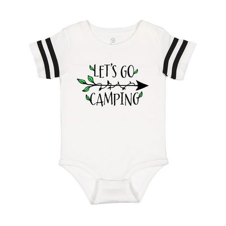 

Inktastic Let s Go Camping- arrow and leaves Gift Baby Boy or Baby Girl Bodysuit