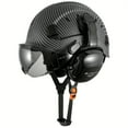 thumbnail image 1 of 1 Set LOEBUCK Safety Helmet With Visor And Earmuffs, Logging Chainsaw Helmet,, 1 of 4