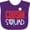 Purple, variant on Inktastic Cousin Squad Baseball and Bat Boys or Girls Baby Bib