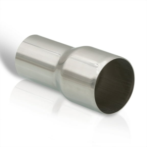 AJP Distributors Universal T-304 Stainless Steel 2" To 3" Reducer Connector Adapter Exhaust Pipe Tube Weldable Piping Tubing Component Custom DIY Catback Muffler Header Manifold Intercooler Air Intake