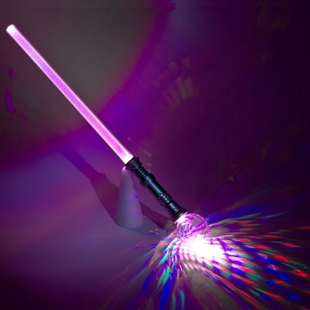 Multicolor Flashing LED Sword with Prismatic Sphere Handle, 3 animated flashing modes By Flashing