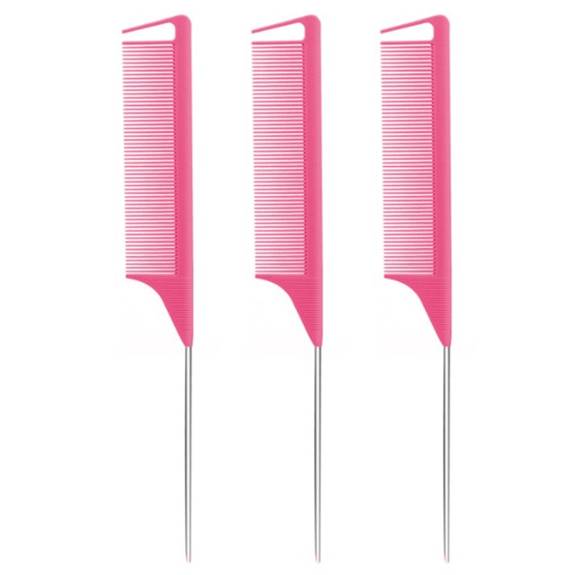 3 peines de peluquería para mujer, peines de peluquería antiestáticos resistentes al calor