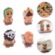 thumbnail image 1 of FESTFENDS 8Ud Miniaturas En Resina Personajes Prehistóricos Para De Paisajes Micro, 1 of 8