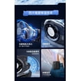 thumbnail image 3 of 199 Speed High Speed Handheld Fan with Thermoelectric Cooling 6000mAh USB Rechargeable Portable Mini Fan Waist Mountable for Travel Outdoor by PALIFEUR, 3 of 8