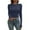 Blue2, variant on Compression Shirts Woman, Women's Crew Neck Slim Fit Shirts Going Out Tops Basic Tees Long Sleeve Shirts for Women Black L