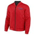 thumbnail image 2 of Men's Darius Rucker Collection by Fanatics Black/Red Philadelphia Phillies Reversible Full-Zip Bomber Jacket, 2 of 5