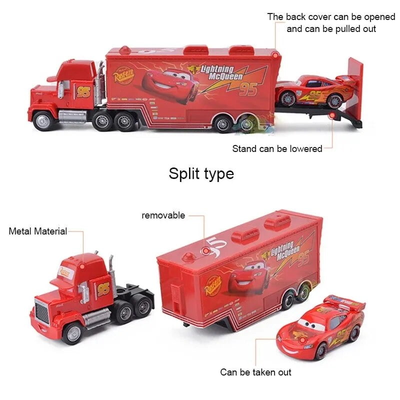 Set De Cars Cars Pack Rayo Mcqueen Y Jackson Storm Gigantes 50