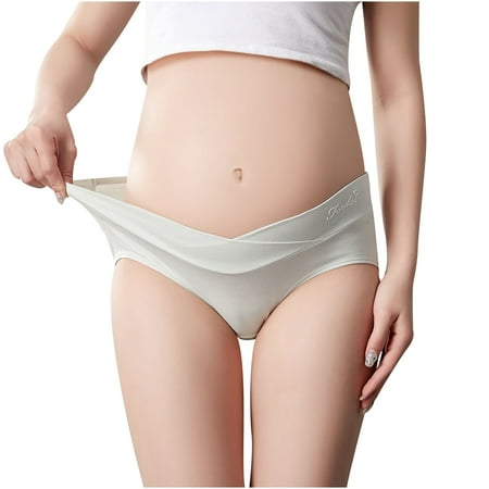 

Dadaria Maternity Panties Postpartum C Section Women V Shaped Low Waist Pregnant Elasticity Breathable Maternity Panties Multicolor XL Boys Girls