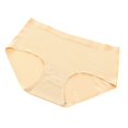 thumbnail image 3 of PNTUTB Women's Seamless Underwear Hipster Panties Minimalist Solid-Color Lightweight Comfortable Breathable Quick-Drying Low-Rise Everyday Briefs, 3 of 7