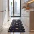 thumbnail image 4 of Dark Blue Celestial Body Pattern Kitchen Rug Mat,Kitchen Runner Rugs Non Skid Washable,Decorative Kitchen Floor Mats for Kitchen,Sink,Laundry,17"x47.2", 4 of 7